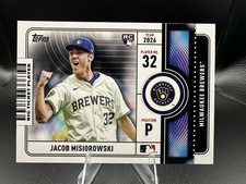 2026 Topps Series 1 Big Ticket Players Jacob Misiorowski RC #BTP-2 Brewers