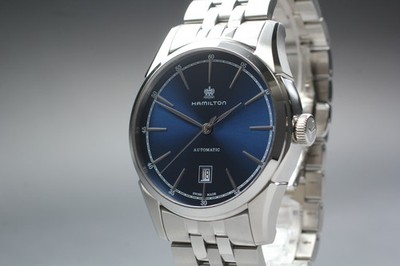 Near MINT] Hamilton Jazzmaster H424151 Automatic Blue Dial 42mm 
