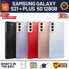 Samsung Galaxy S21 Plus 5G 128GB 8GB Unlocked Android Smartphone PRISTINE A++
