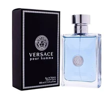Versace Pour Homme Eau De Toilette Spray 3.4 oz/100 ml for Men NEW IN BOX