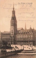 ALLEMAGNE HAMBOURG RATHAUS