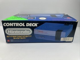 Nintendo Nes Control Deck With all Hook-Ups Pal [Box Is Missing Foam Inserts]