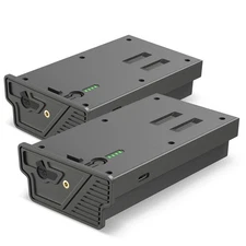 2 Pack New Reveal Lipo Lithium Battery Upgraded Solar Charge System Compatibl...