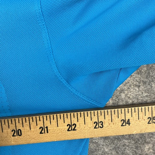 Nike Golf Men’s Fit Dry Polo Shirt Blue Size Large EUC 813 - Picture 3 of 7