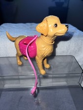 Barbie Mattel Puppy Training Taffy Dog Golden Retriever/labrador (a)
