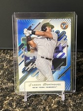 2025 Topps Prestine Jasson Dominguez Blue Refractor /75