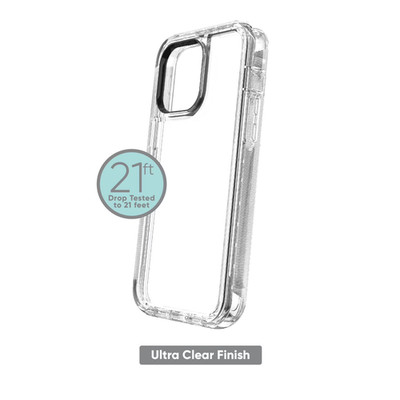 Rugger Phone Case w/ Holster for Iphone 14 Pro 13 Pro Clear Drop Tested 21 Ft