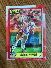 Rece Hinds 13/35 2025 Topps Shoebox Treasures Andy Friedman #FL-7 Logo Laminate
