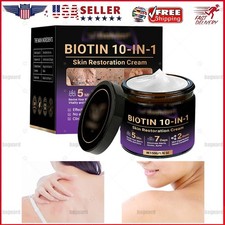NEW Biotin 10-in-1 Skin Restoration Cream, Professional Skin Treatment Cream US