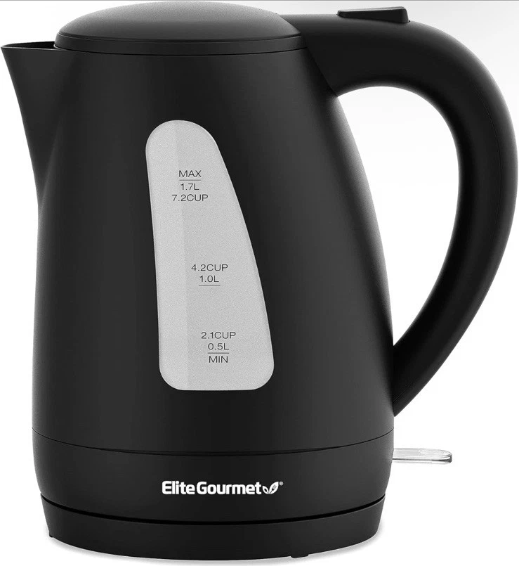 Elite Gourmet EKT8690 1.7L Electric Tea Kettle 1500W Hot Water Heater Boiler Bpa