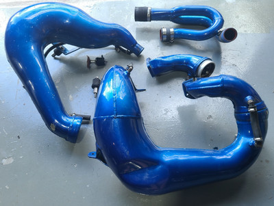 SEADOO RXX 947 951 RACE TWIN EXHAUST PIPE SETS CHAMBER  RX FACTORY