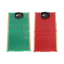 DDR5 RAM Memory Slot Tester Card with LED Lights Portable for PC Motherboard RAM