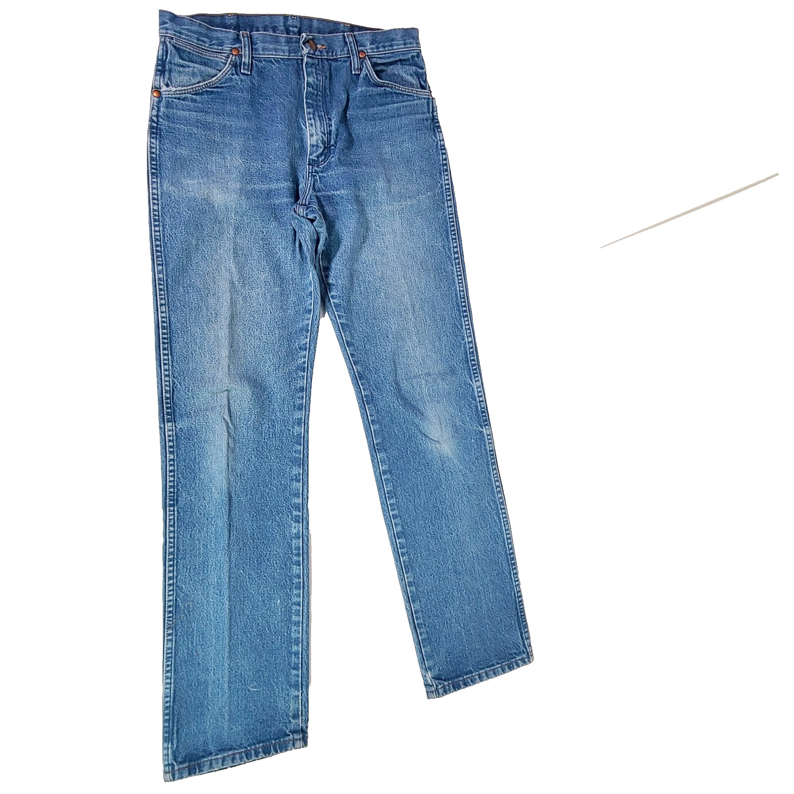 32x33 (31x34 Tag Blue Cowboy Cut Workwear Faded