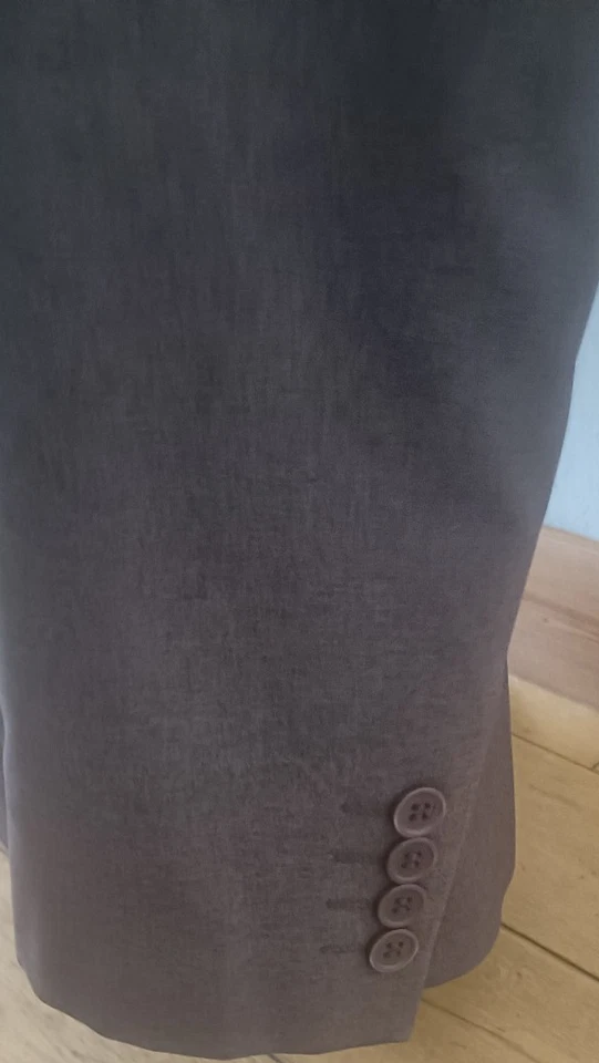 Mod Taylor & Reece  Grey 3 Button Suit Jacket 40" Regular Vintage - Image 4 of 4