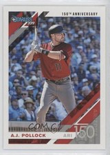 2019 Panini Donruss 150th Anniversary 44/150 AJ Pollock #75 7l6