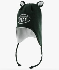 New NFL New York Jets Toddler Little Monster Knit Hat 47 Brand Green Cap