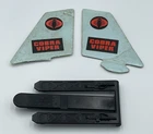 Vintage Hasbro GI Joe Cobra Viper Glider Parts Lot 1983 ARAH
