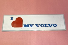I Love My Bumper Sticker Decal For Volvo 240 740 940 Turbo 850 S70 C70 T5