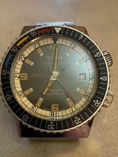 MONTRE DE PLONGÉE VINTAGE À REMONTAGE AUTOMATIQUE SICURA SUPERWATERPROOF 400