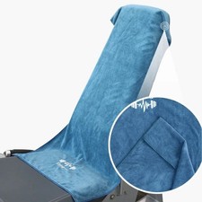 Anti-Slip Hooded Gym Towel Microfibre | Bench Hook | Quick Dry | Pink Blue Black