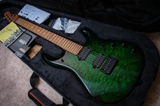 Trapunta ERNIE BALL USA Music Man John Petrucci Signature JP15 "Green Tiger" (2025)