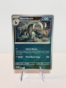 Houndoom (Master Ball) 063/131 -  Pokemon Prismatic Evolutions Reverse Holo NM