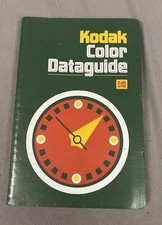 Kodak Color DataGuide Book with Original Shirley Card and Negative