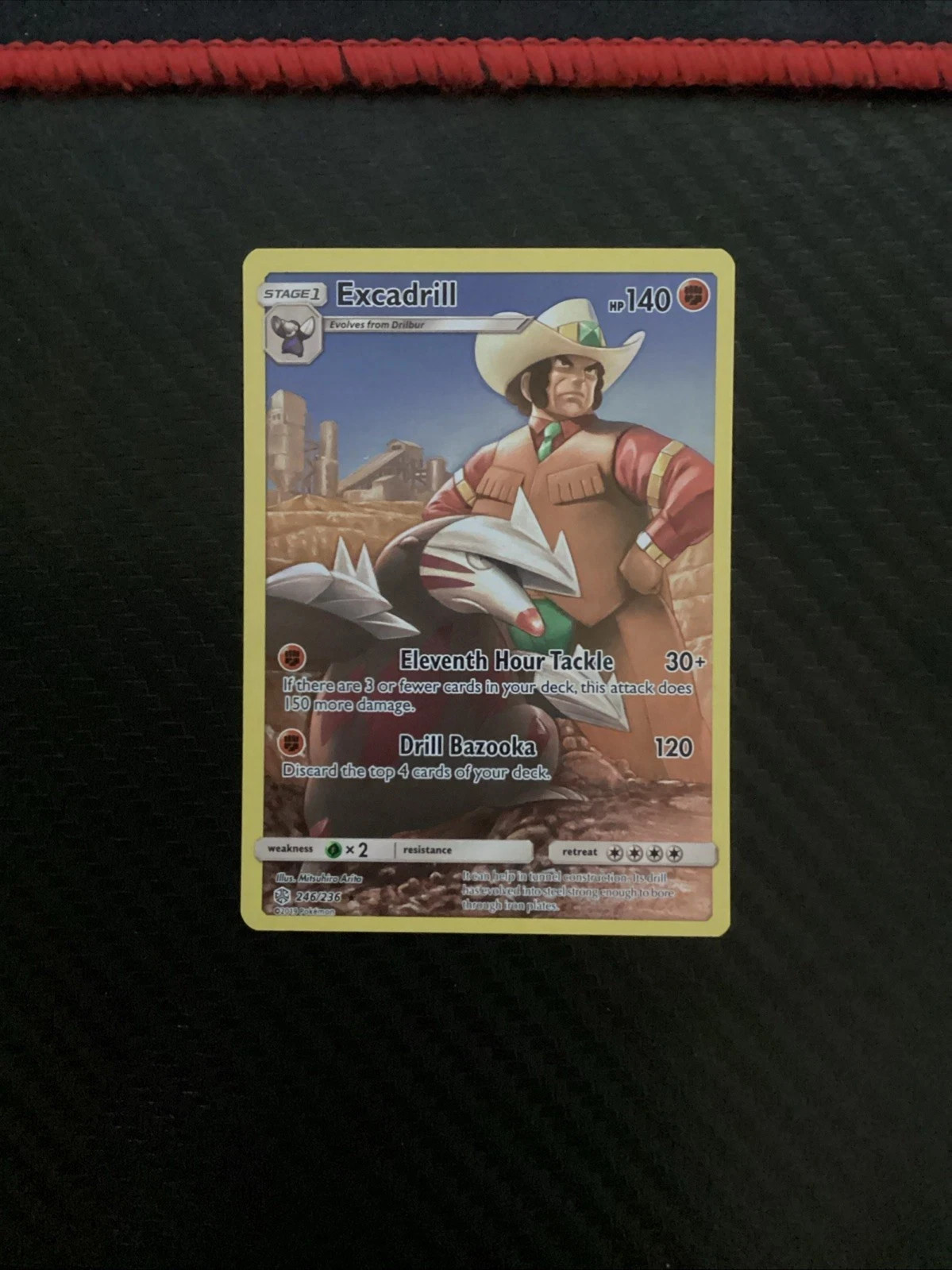 Excadrill (Secret) 246/236 Sm-Cosmic Eclipse Holo: NM