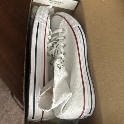 Converse Chuck Taylor All Star Hi Optical White High Top Sneaker M7650 Men Sz 8