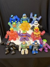Heroes Of Goo Jit Zu Lot of 13 Figures - Disney, Dino,  DC Versus Pack Used