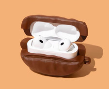 3D Beans Coffee Silicone Case for Apple Airpods 4 3 2 Pro Protective Cute Cover