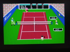 Original Konami's Tennis MSX Sports Game 1984 (Cartridge Only) TESTED *USA*