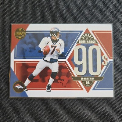 2022 Panini Legacy - Decade of Dominance John Elway #DD-6