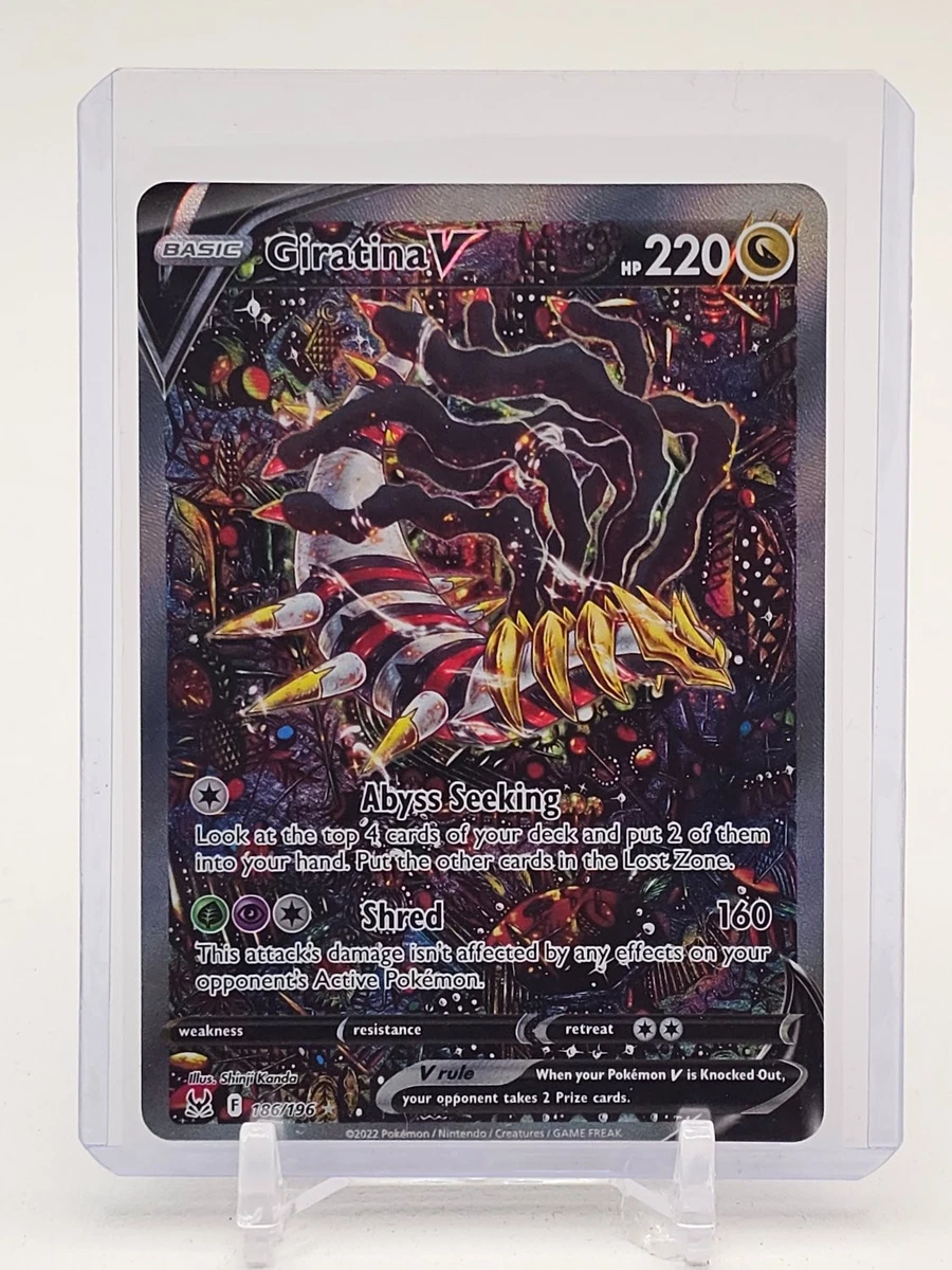 Preços baixos em Giratina V 186/196 Swsh11: Lost Origin | eBay