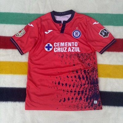 Joma CRUZ AZUL 3rd JERSEY 2021/2022 Champion Patches #11 Javier