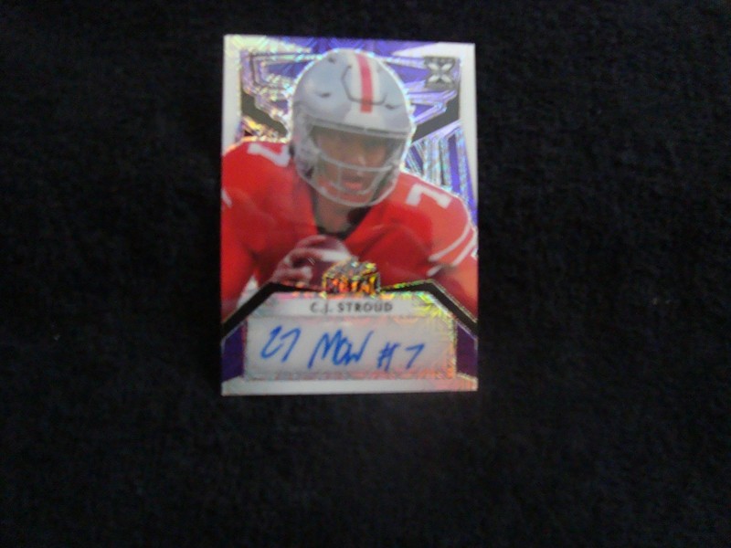 2023 LEAF METAL CJ STROUD RC ROOKIE AUTOGRAPH 1/3