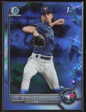 2022 Bowman Draft Sapphire Edition #BDC-21 Brandon Barriera