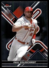 Paul Goldschmidt 2022 Finest #91 Cardinals MLB READ FREE SHIPPING AutographDen