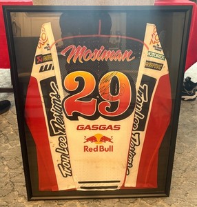 Michael Mosiman race worn, autographed Jersey
