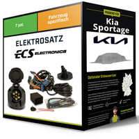 Elektrosatz 7-Pol Spezifisch für Kia Sportage 06.2025-Jetzt NEU ECS Electronics
