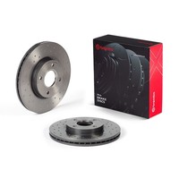 2X Brembo Bremsscheibe Xtra Line - Xtra 09.C422.1X FüR Ford Fiesta 6 CB1 CCN MAX