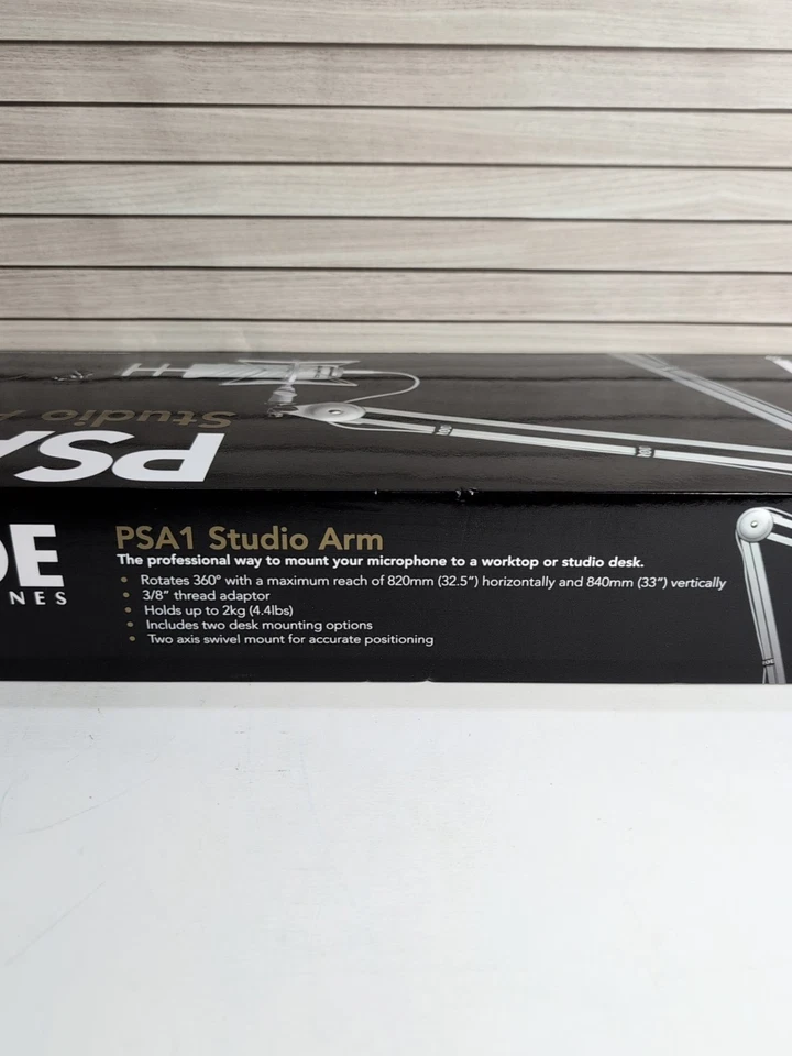 Rode Microphones Professional PSA1 Podcaster Studio Boom Arm - Image 4 of 4