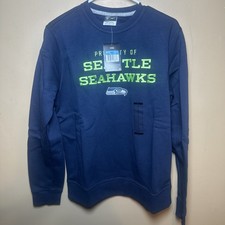 Nike Seattle Seahawks Training Property Crew Sweatshirt  Size Medium