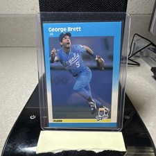 Fleer 1987 George Brett Kansas City Royals Baseball #366