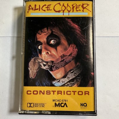 Alice Cooper- Constrictor- Cassette