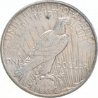 1923-S Peace US Silver Dollar - 90% San Francisco Minted *4996 — photo 2