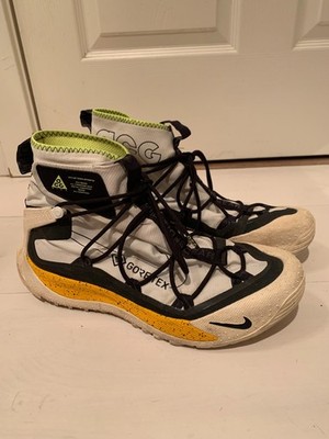 Nike ACG Terra Antarktik Goretex Boots BV6348 US 12 University Gold Summit White