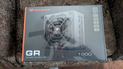 COUGAR GR 1000 1000W 80 Plus Gold ATX Modular PSU 12V-2x6 Black