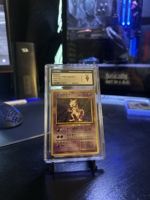 1996 Pokémon Japanese Base Set Mewtwo Holo CGC 9 Mint | eBay