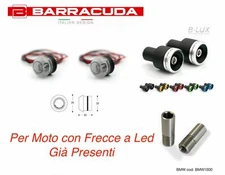 Barracuda Balance Counterweights B-LUX + LED Optical Arrows for BMW Motorcycles